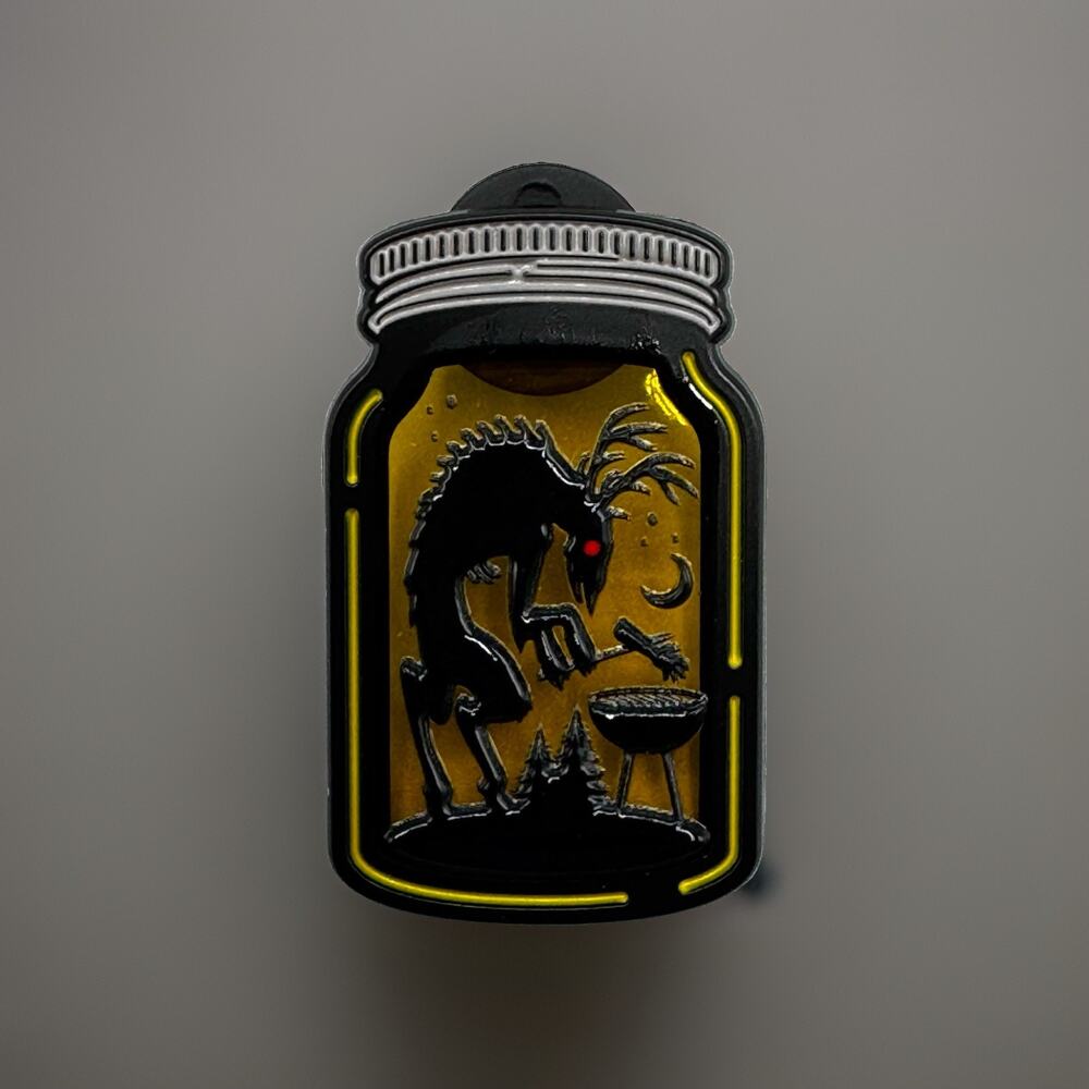 Cryptids In A Jar Blind Box Pin WENDIGO New Open Box